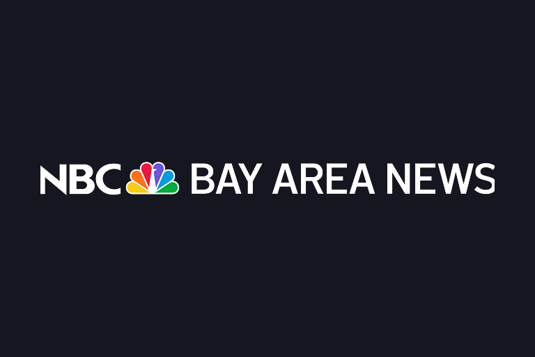 NBC Bay Area News logo featuring the NBC peacock icon and the text 'NBC BAY AREA NEWS' on a dark background.