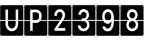 UP2398 logo